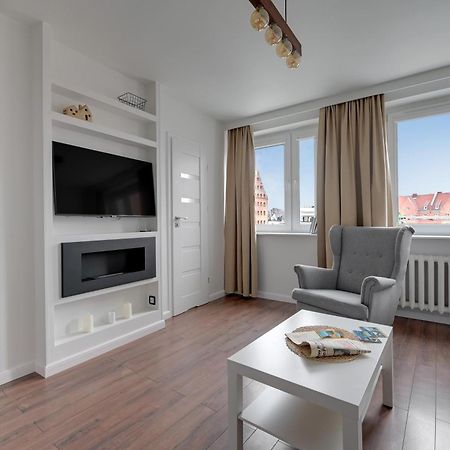 Motlawa Bulvar Residence Z Widokiem Na Rzeke Motlawa By Downtown Apartments Gdansk Exterior foto